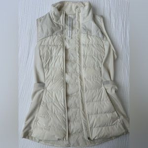 Lululemon Down For It All Vest (Cream)
